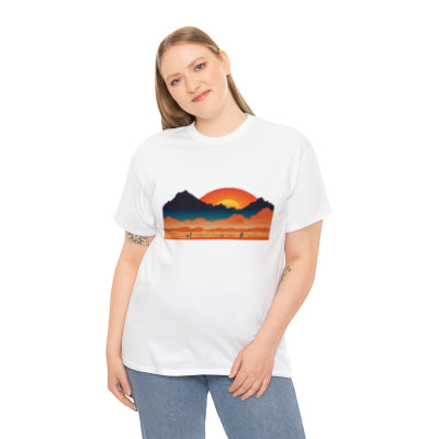 Kool Breeze Solar Hats T-Shirt - Unisex Desert Sunset