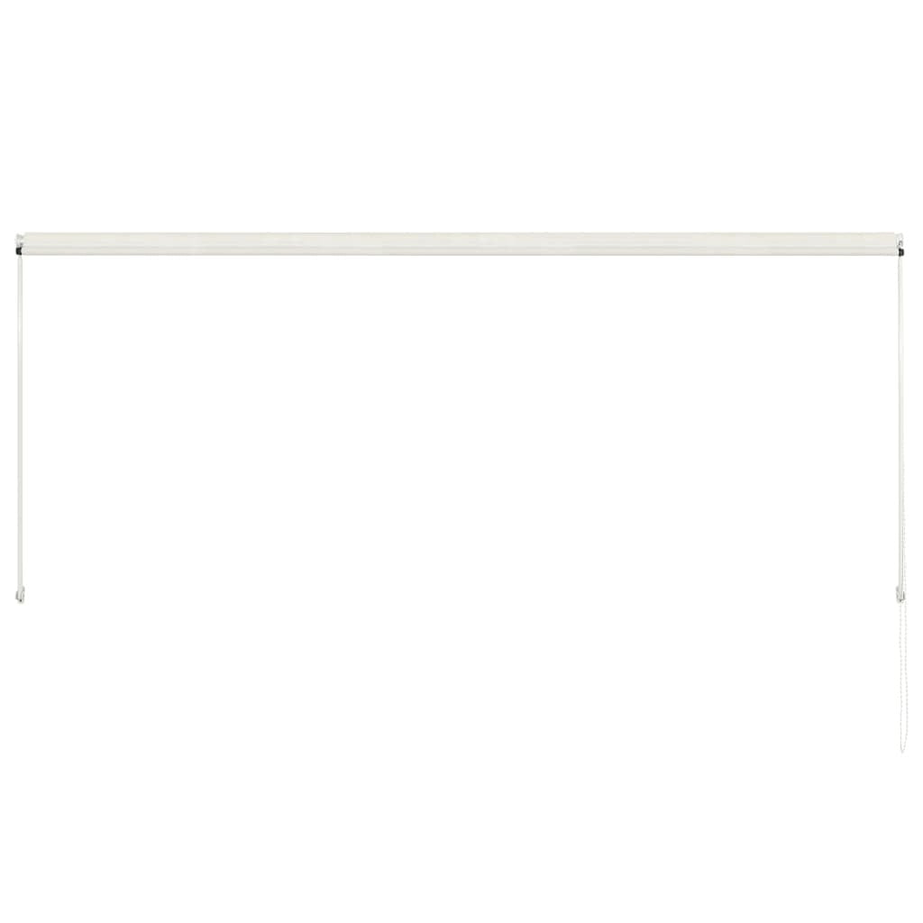 vidaXL Retractable Awning 118.1"x59.1" Cream