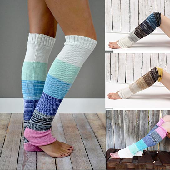 Golden Prismo Winter Warmer Socks – Multi-Color Cozy Socks for Cold Weather