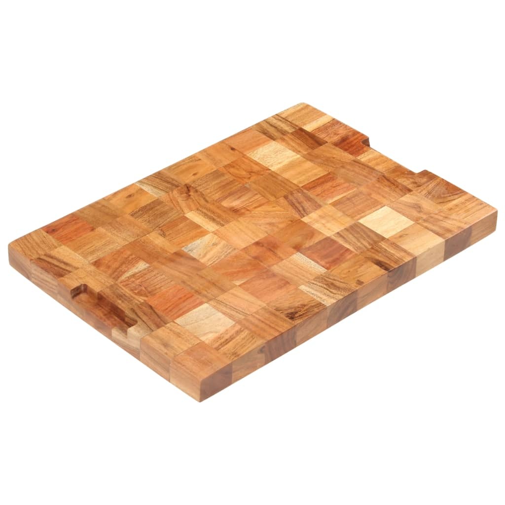 vidaXL Chopping Board 19.7"x13.4"x1.5" Solid Acacia Wood