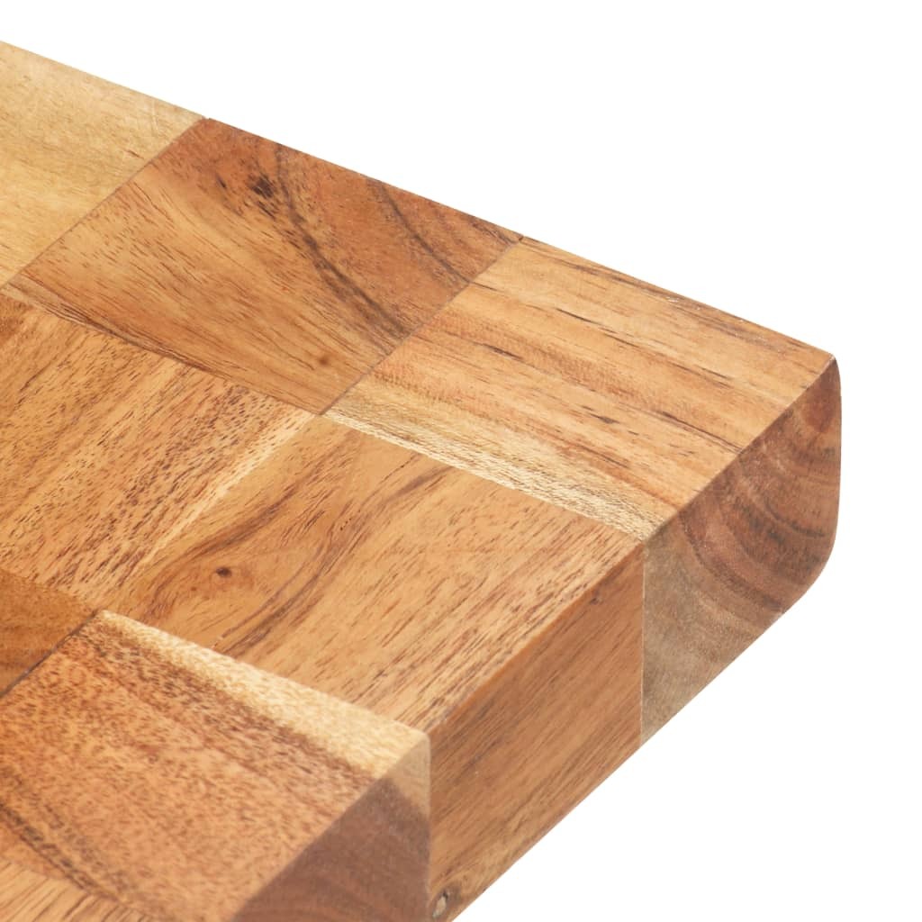 vidaXL Chopping Board 23.6"x15.7"x1.5" Solid Acacia Wood