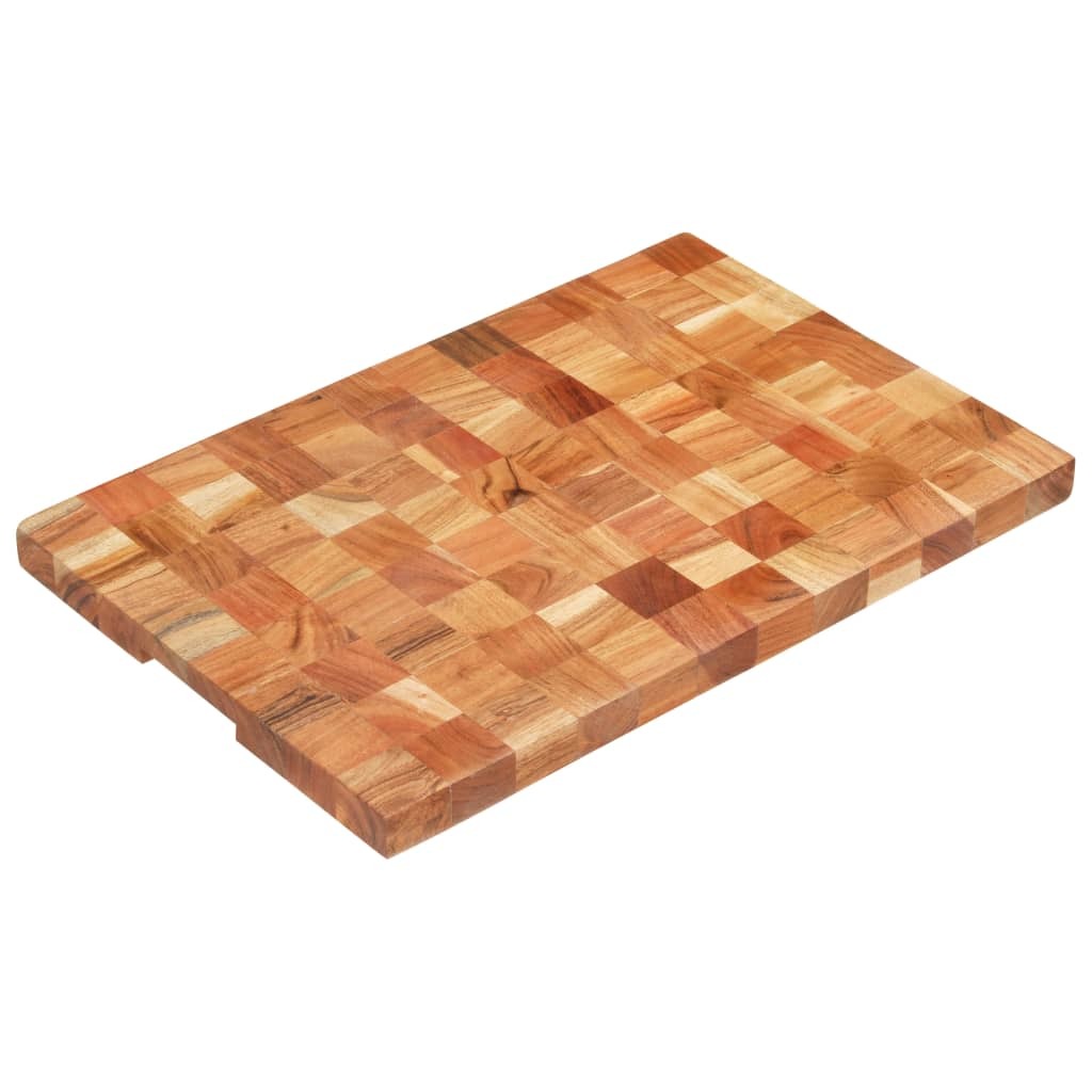 vidaXL Chopping Board 23.6"x15.7"x1.5" Solid Acacia Wood