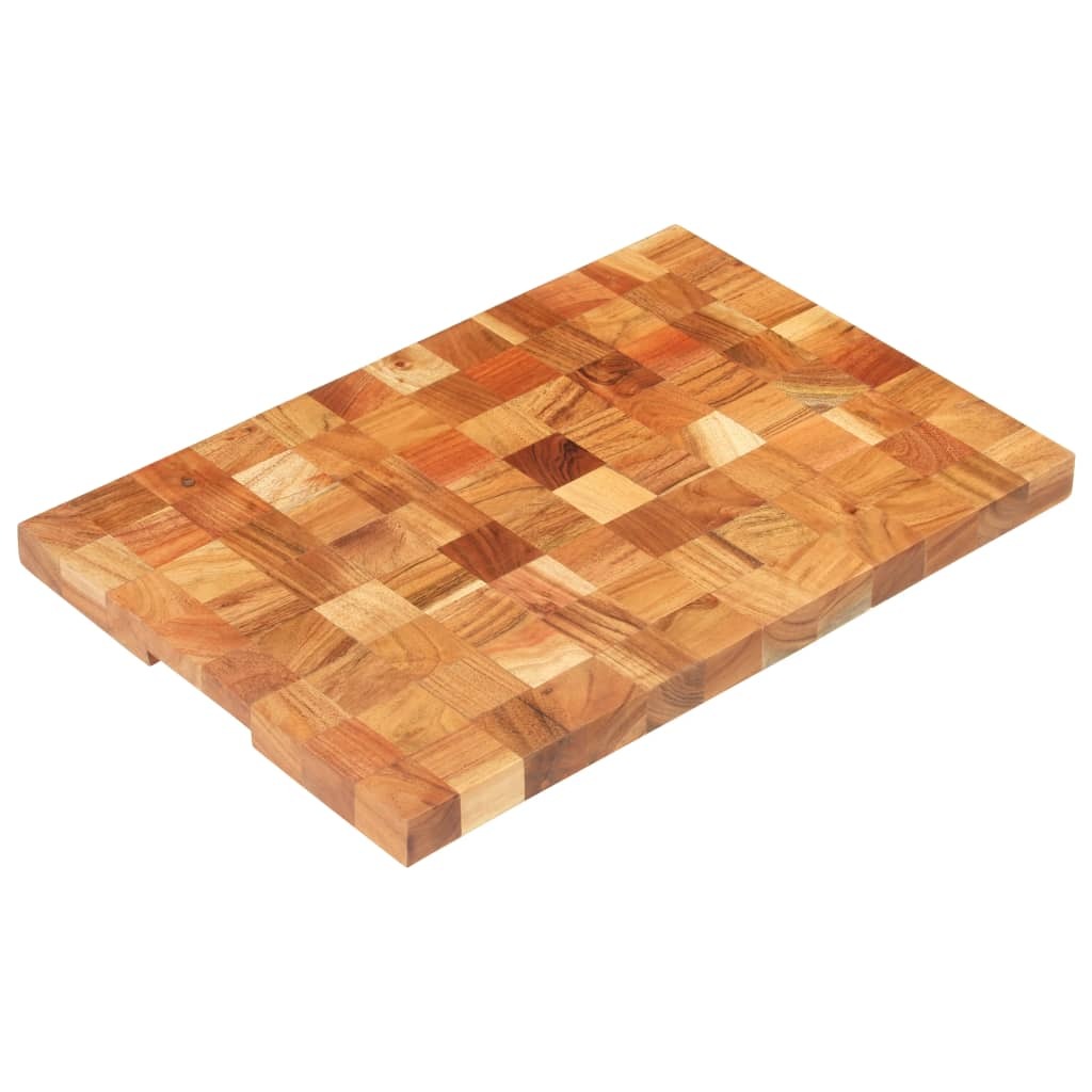 vidaXL Chopping Board 23.6"x15.7"x1.5" Solid Acacia Wood