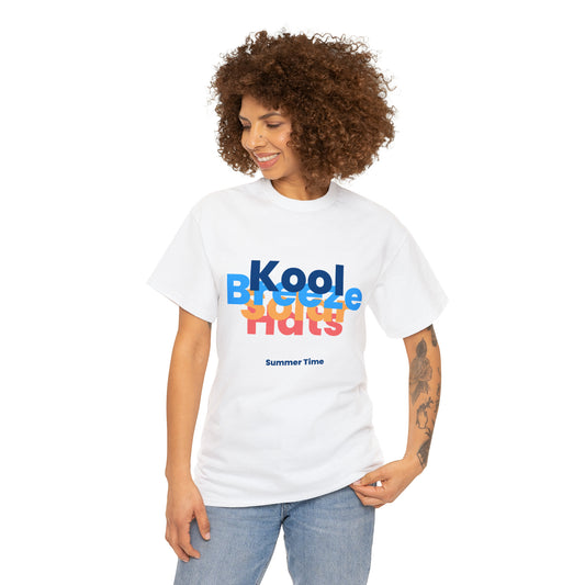 Kool Breeze Solar Hats T-Shirt - Unisex Heavy Cotton Tee