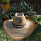 Cowboy with Band Solar Hat - Sun Hat with Fan, Medium