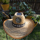 Cowboy with Band Solar Hat - Sun Hat with Fan, Large