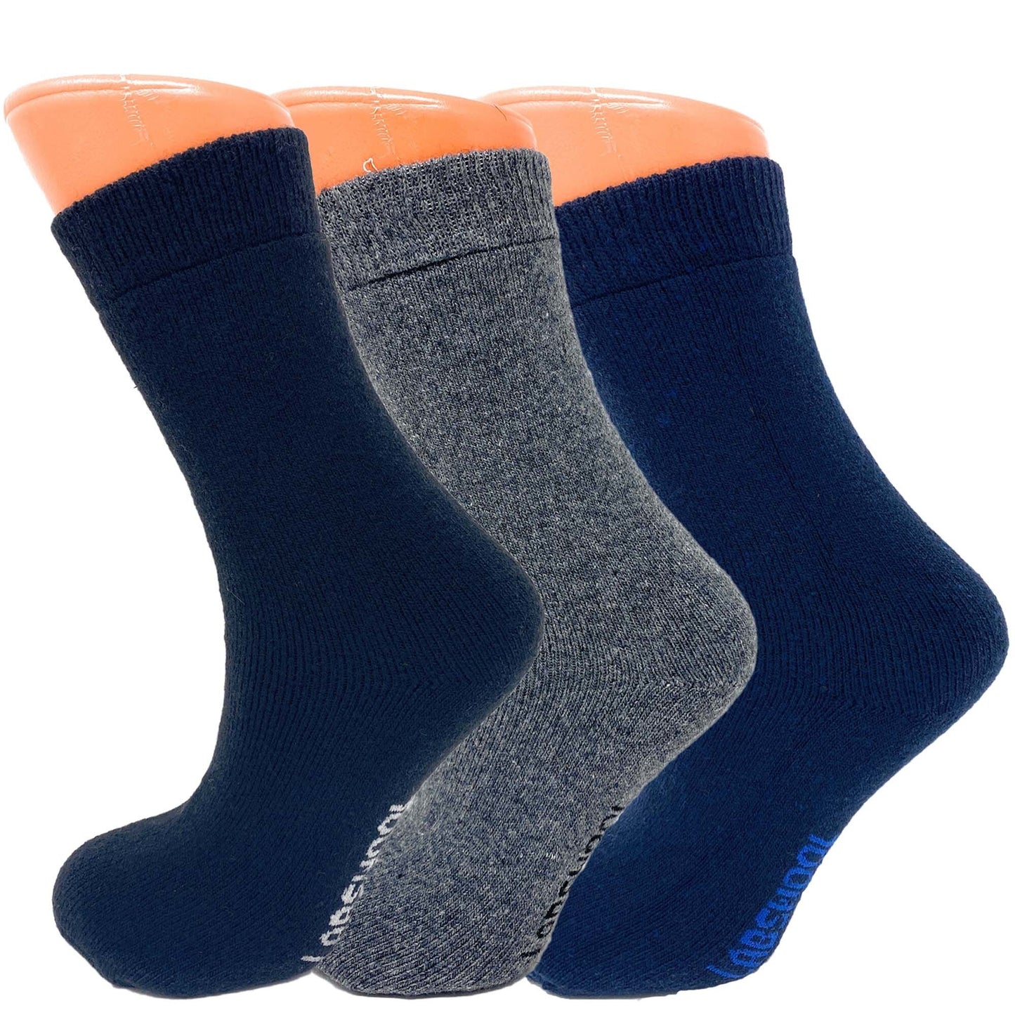 Women Thermal Winter Socks Soft and Cozy Thick Casual Crew Wool Socks 3 Pairs