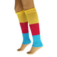 Leg Warmers for Women All Cotton Colorful Soft Knitted Leg Warmer 1 Pair