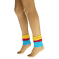 Leg Warmers for Women All Cotton Colorful Soft Knitted Leg Warmer 1 Pair