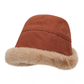 Extraordal Winter Plush Hat – Plus Velvet Thickened Fisherman Bucket Hat for Women