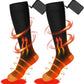 Adjustable Electric Heated Socks Boot Feet Warmer USB Rechargeable