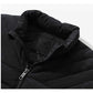 Men's Lightweight Winter Down Cotton Jackets Casual Puffer Jackets Black Coats