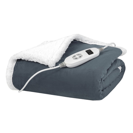 Heated Electric Blanket Throw with 10 Heat Levels