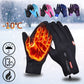 Men & Women Winter Gloves – Touchscreen Warm Gloves, Windproof, Non-Slip for Outdoor Cycling & Motorcycling