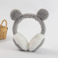 Warm Winter Earmuffs – Cute Plush Earmuffs for Girls, Retractable & Antifreeze