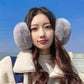 Thick Plush Earmuffs for Women – Winter Ear Warmers, Wind & Cold Protection