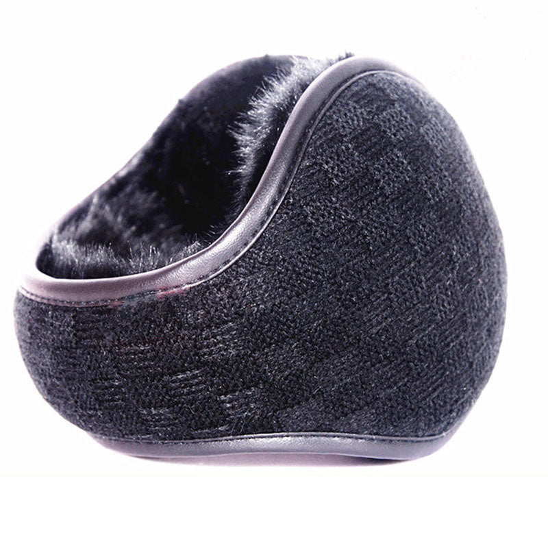 Winter Earmuffs – Men’s & Women’s Wool Plush Back-Wear Ear Warmers