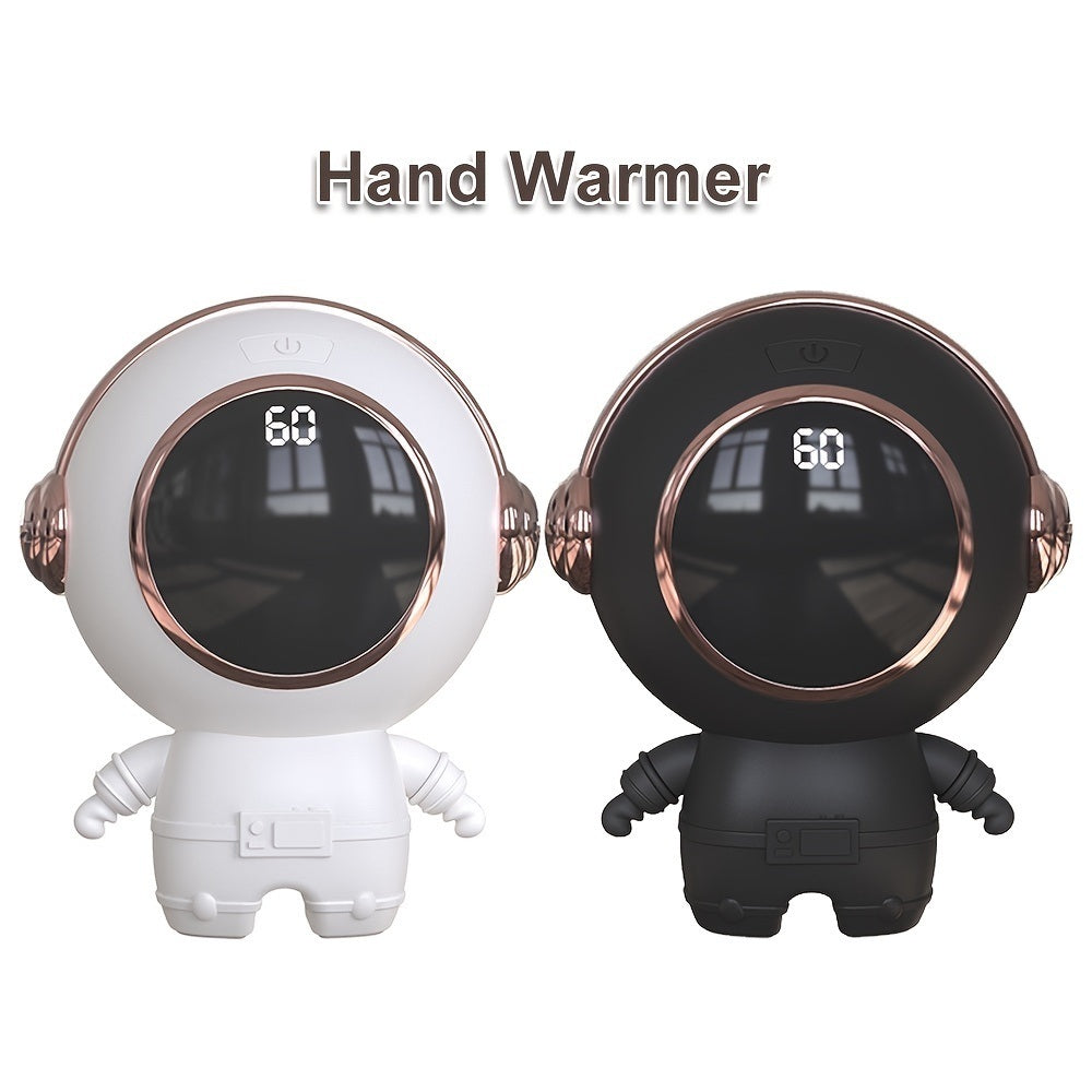 1800mAh Hand Warmer – Mini Electric Heater with Fun Astronaut Design