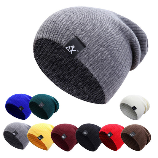 COKK Knitted Beanie – Unisex Winter Slouchy Hat, Warm Crochet Skull Cap for Men & Women