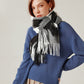 Autumn and winter 2021 warm cashmere tassel shawl plaid star scarf Runge temperament long scarf