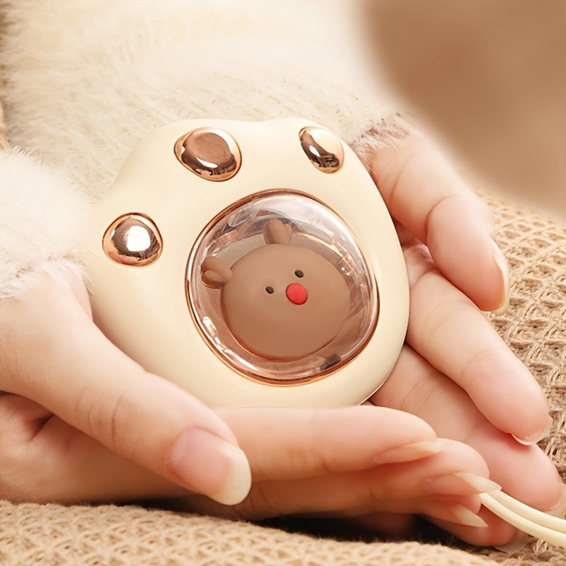 Portable Cat Paw Hand Warmer – Rechargeable, Fast Heating, Cute Winter Warming Device