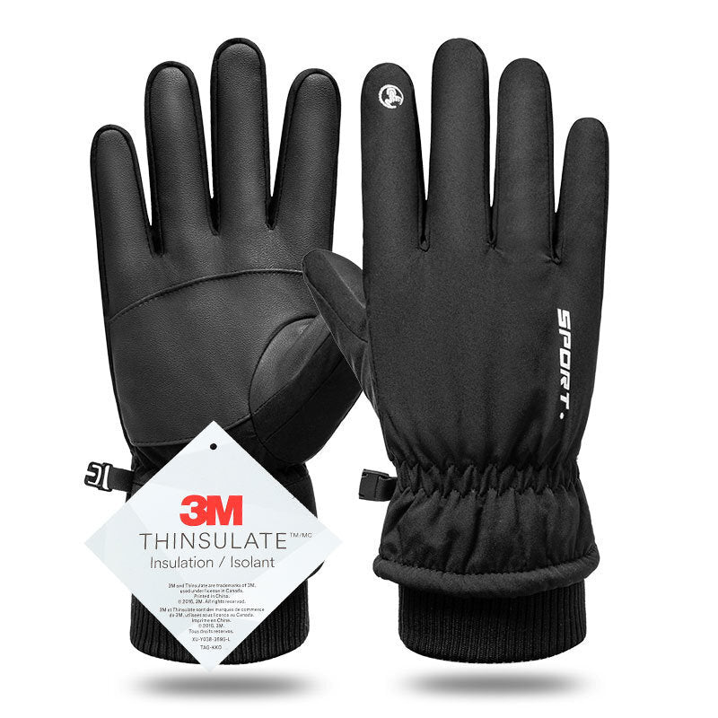 Winter Electric Heated Gloves – 3M Cotton Thermal Hand Warmers, Waterproof for Skiing, Cycling, & Outdoor Activities