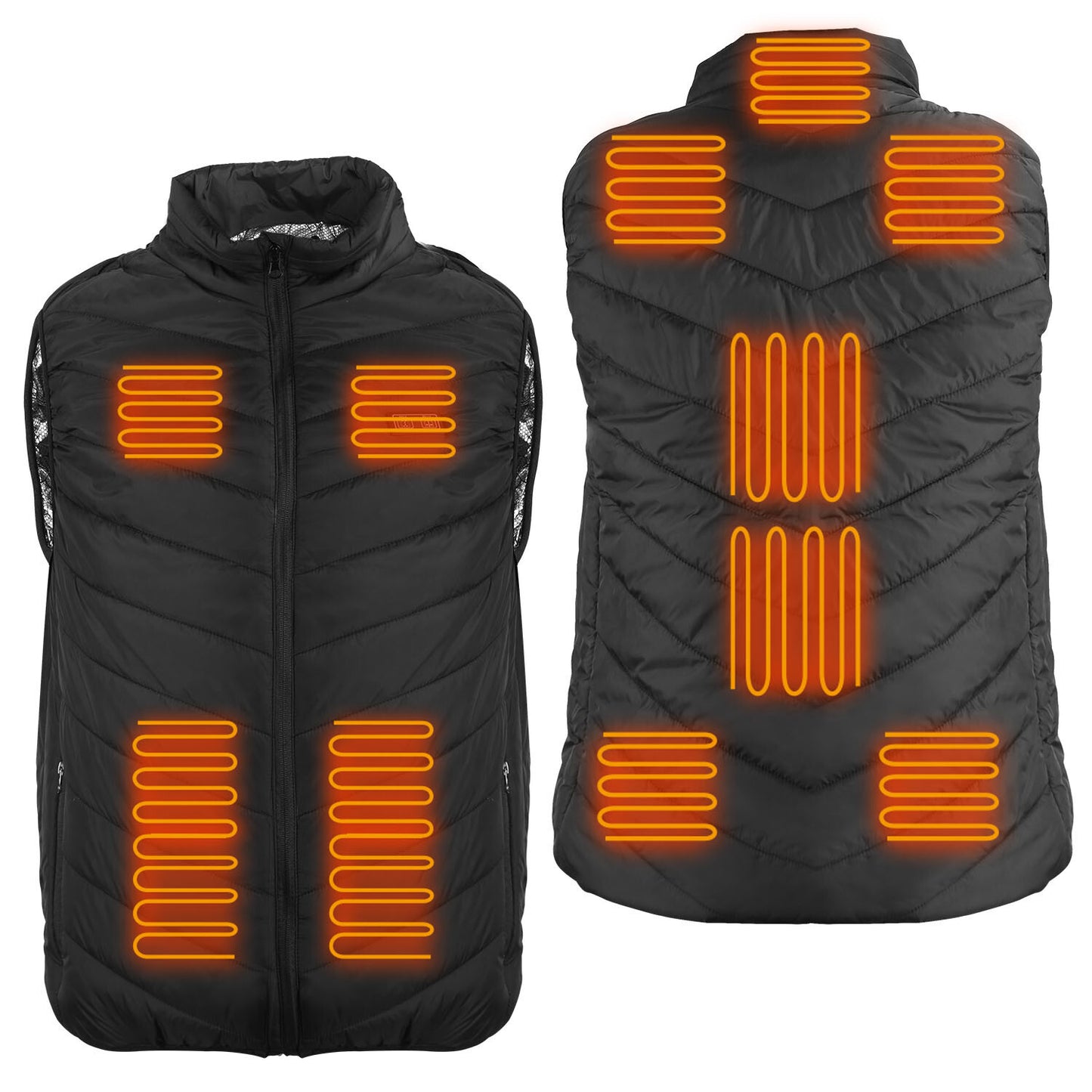 USB Heated Vest – Electric Thermal Jacket for Men & Women, 3 Temperature Levels