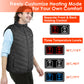 USB Heated Vest – Electric Thermal Jacket for Men & Women, 3 Temperature Levels