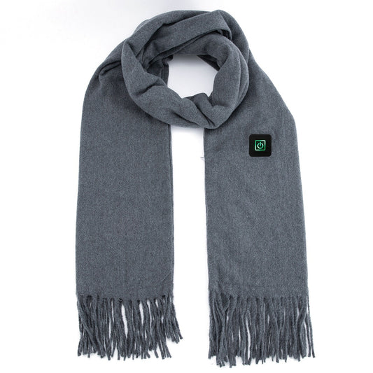 Electric Heated Scarf – USB Heating Neck Wrap, Unisex Soft Warm Scarf for Outdoor Activities