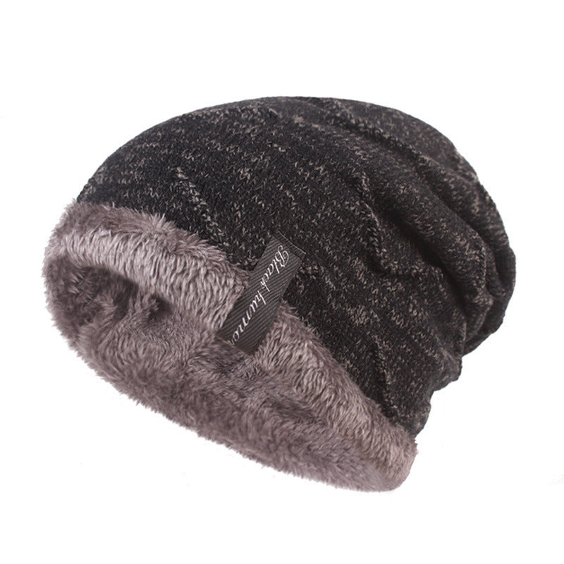 Warm Knit Cap – Soft Lamb Wool Fluffy Winter Snow Hat for Cold Weather