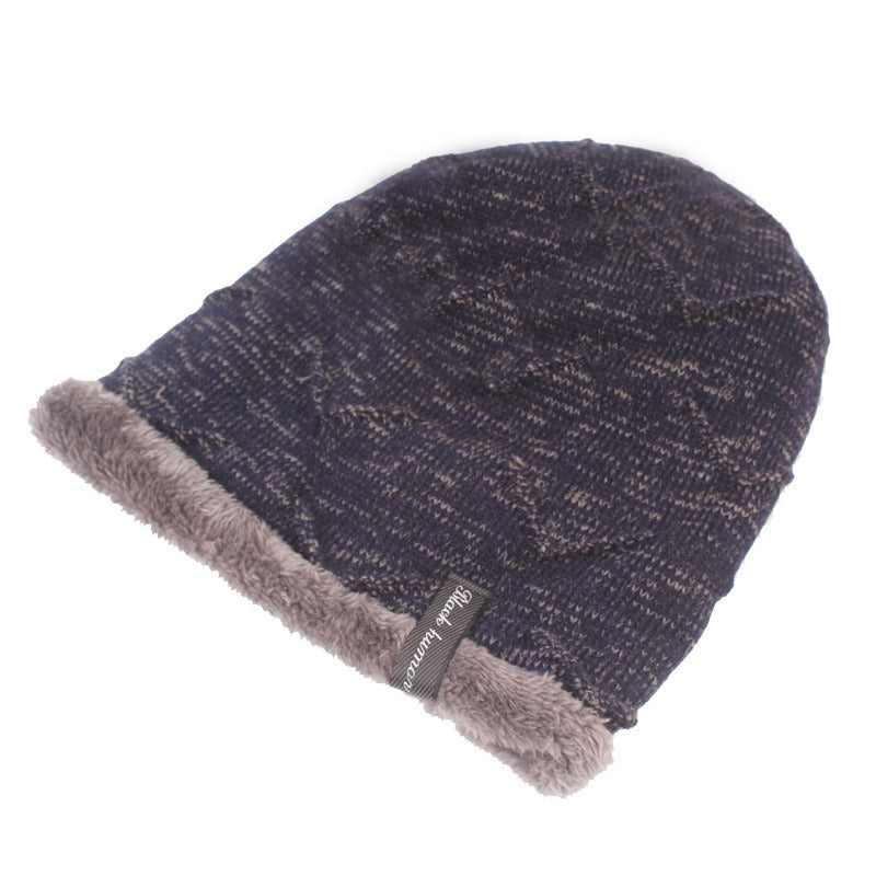 Warm Knit Cap – Soft Lamb Wool Fluffy Winter Snow Hat for Cold Weather