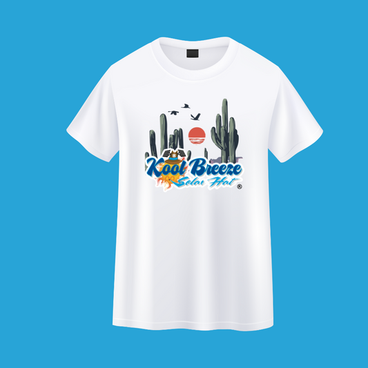 Kool Breeze Solar Hats T-Shirt - Unisex Cactus
