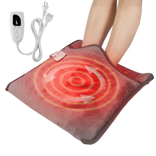 Vevor Electric Heated Foot Warmer – Double-Sided Foot Heating Pad (15.4" x 15.0")