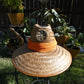 Lady's Thurman with Scarf Solar Hat - Sun Hat with Fan, Large