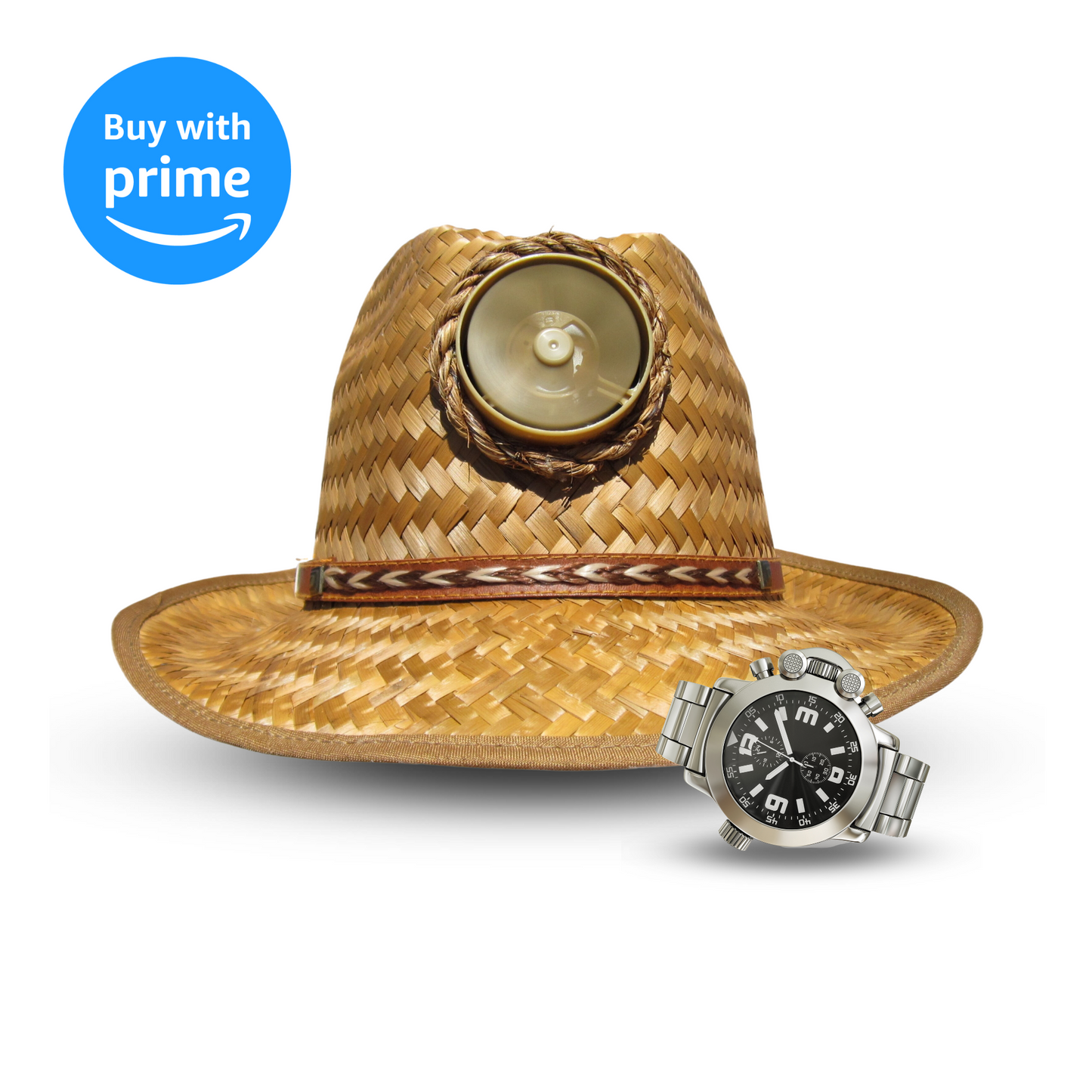 Men's Fedora "Brown" with Thin Band Solar Hat