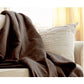 Walnut Brown Heated Microplush Throw Blanket – Soft and Cozy Electric Warmth