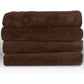 Walnut Brown Heated Microplush Throw Blanket – Soft and Cozy Electric Warmth