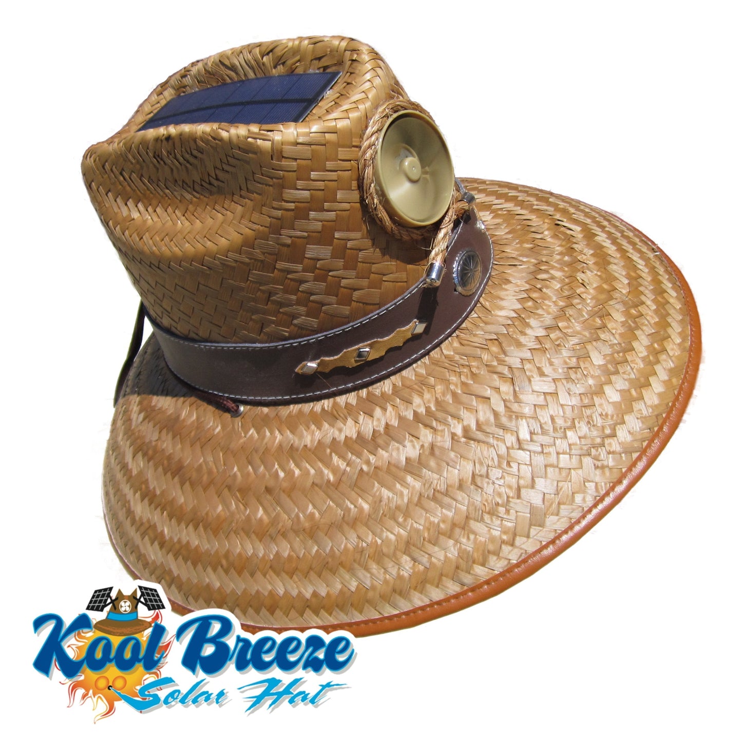 Kool Breeze Solar Men's Thurman Straw Hat (Band) – Kool Breeze