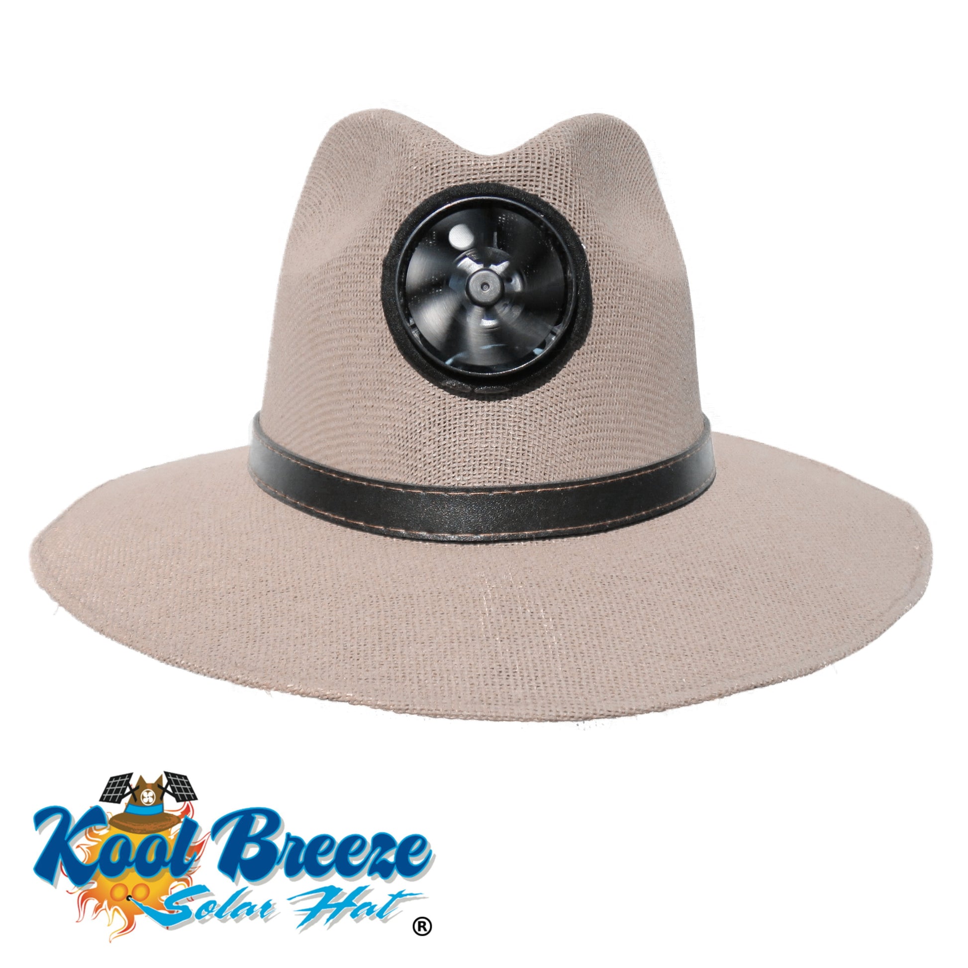 Kool Breeze Solar Men's Cowboy Straw Hat (Band) – Kool Breeze Solar Hats