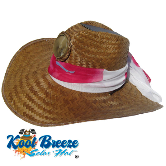 Kool Breeze Solar Men's Gardener Straw Hat (Band) – Kool Breeze Solar Hats