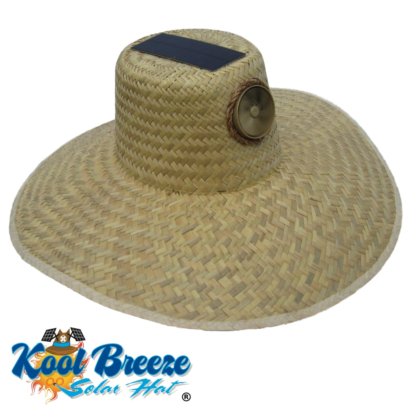 Kool Breeze Solar Plain Gardener Straw Hat – Kool Breeze Solar Hats