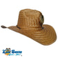 Plain Gentlemen's Brown Solar Hat - Sun Hat with Fan, Extra Large