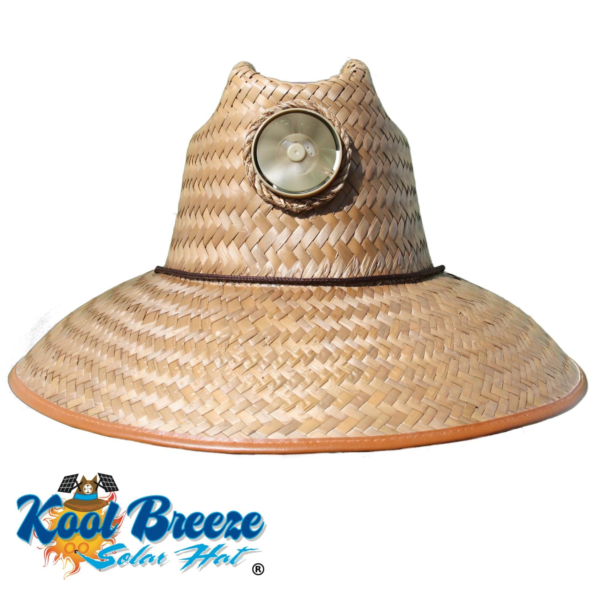 Kool Breeze Solar Plain Thurman Straw Hat – Kool Breeze Solar Hats